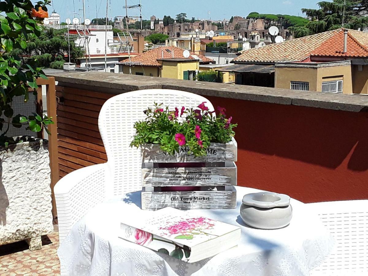 L'Attico Di San Saba Apartment Rome Bagian luar foto