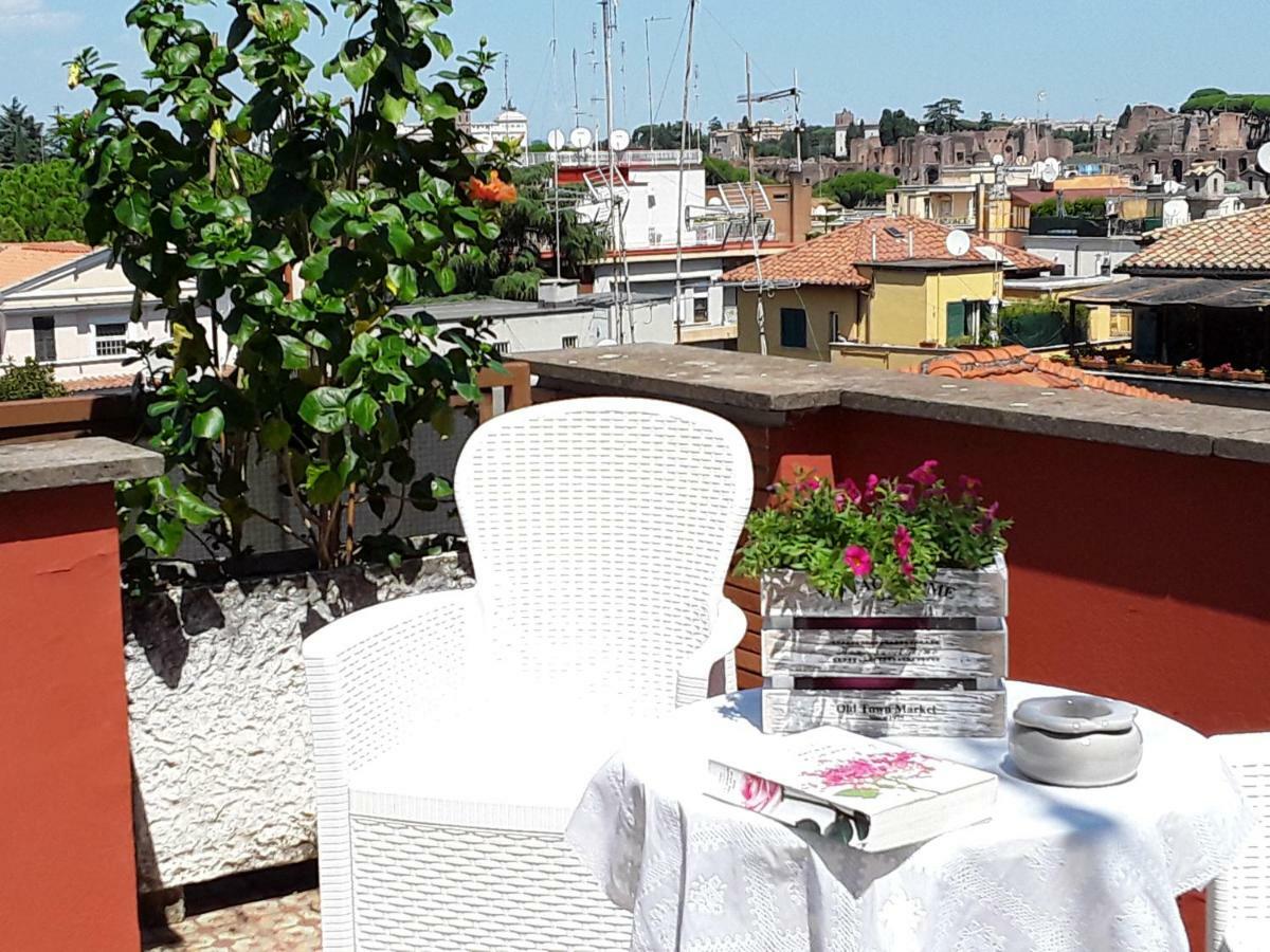 L'Attico Di San Saba Apartment Rome Bagian luar foto
